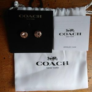 Authentic Coach Earrings